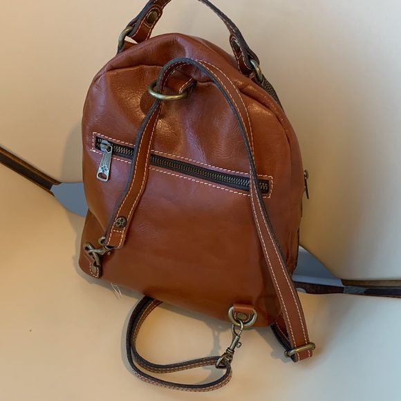 Patricia Nash convertible leather backpack - Picture 13 of 16